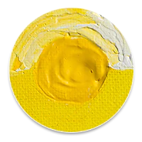 LEMON YELLOW Hydrocryl Original Dimension Acrylic Paint 250ml