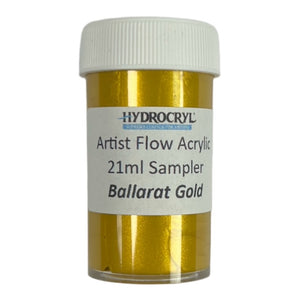 BALLARAT GOLD Hydrocryl Artist Flow Acrylic 21ml Sampler