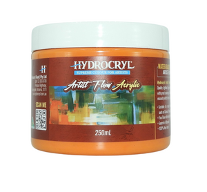 BANKSIA ORANGE Hydrocryl Artist Flow Acrylic 250ml