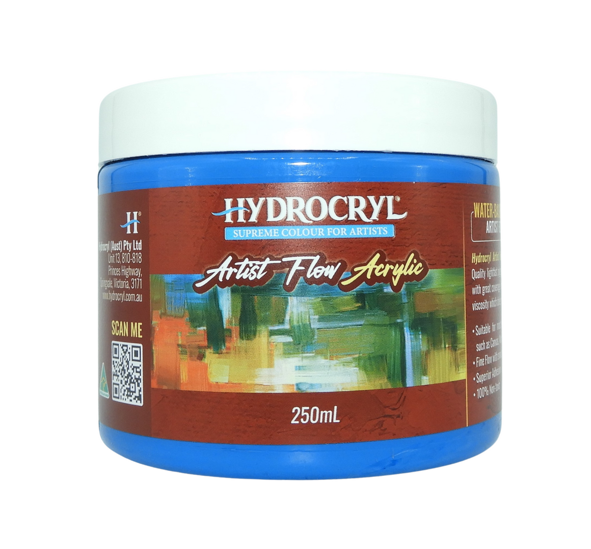 BLUE MOUNTAINS BLUE Hydrocryl Artist Flow Acrylic 250ml