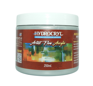 BRUMBY SILVER Hydrocryl Artist Flow Acrylic 250ml