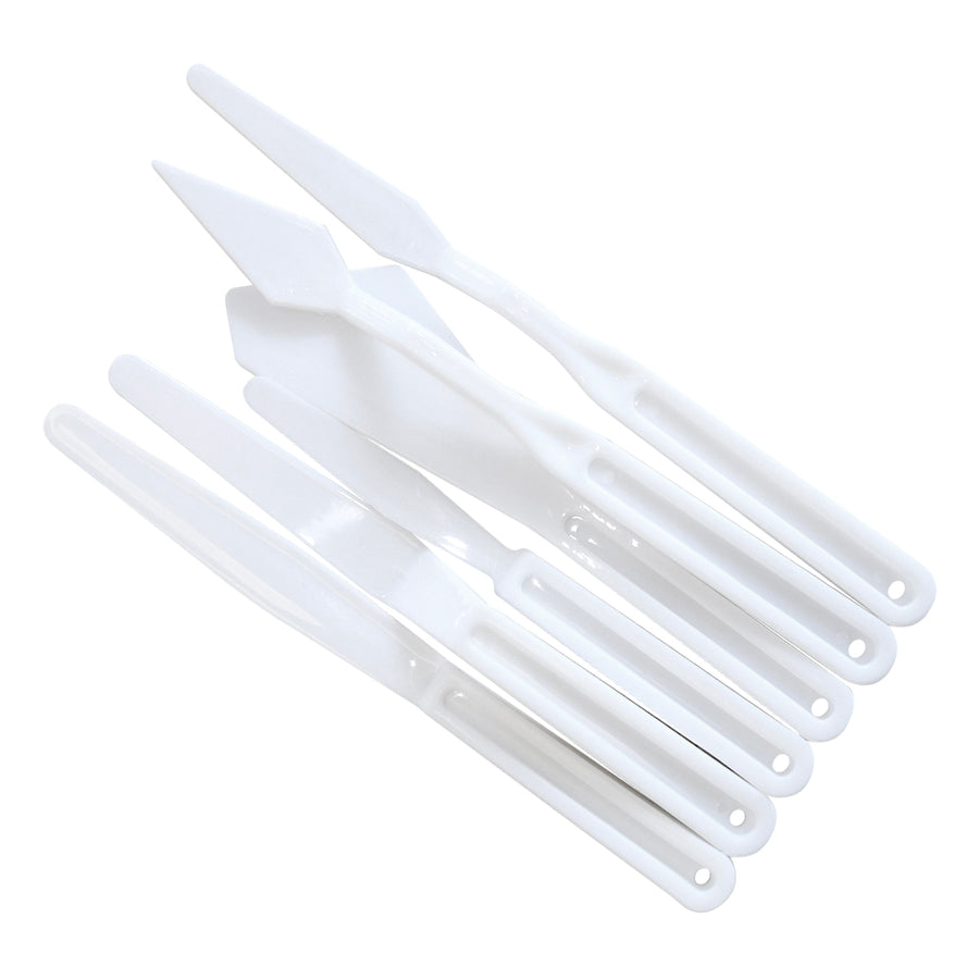 CC Plastic Palette Knife Set 6