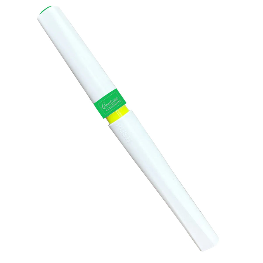 Winkles Glitter Brush Marker LIME GREEN