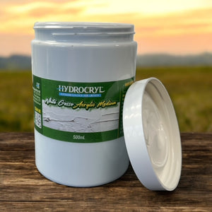 White Hydrocryl Acrylic Gesso 500ml