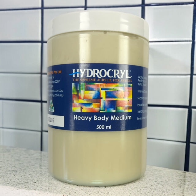 Hydrocryl Heavy Body Medium 500ml- DISCONTINUED