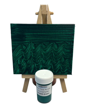 NORFOLK GREEN Hydrocryl Artist Flow Acrylic 21ml Sampler