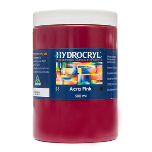 Acra Pink acrylic paint