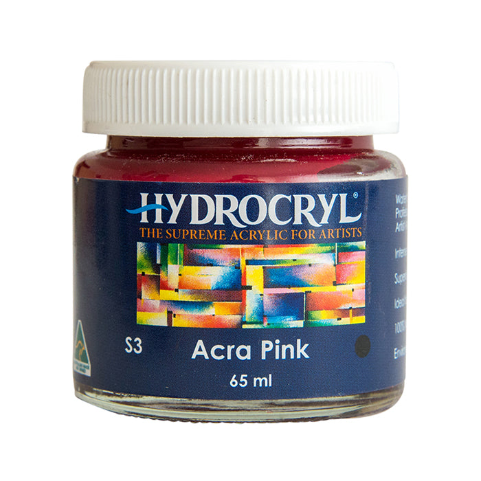 ACRA PINK Hydrocryl Original Dimension Acrylic Paint  65ml