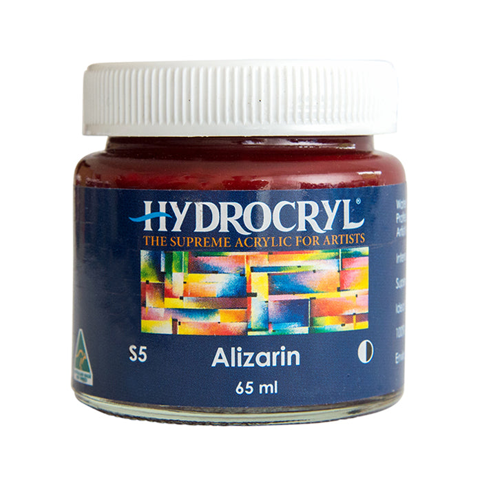 Alizarin acrylic paint