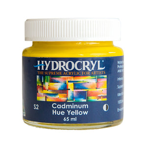 Cadmium Hue Yellow acrylic paint