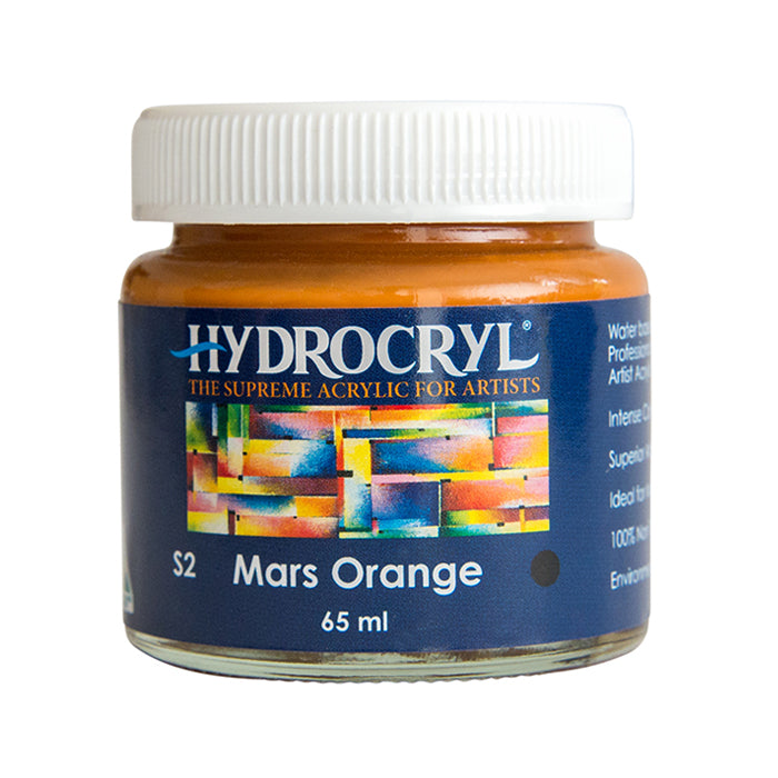 Mars Orange acrylic paint