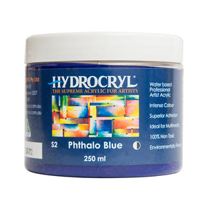 Phthalo Blue acrylic paint